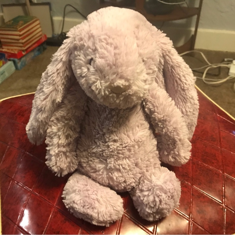Bashful Lilac Bunny Jelly Cat - Picture 3 of 6